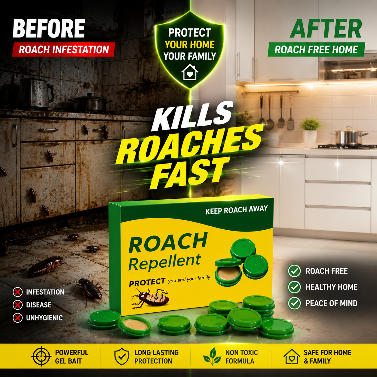 Cockroach Killer Gel | 🔥FLAT 50% OFF SAVING🔥